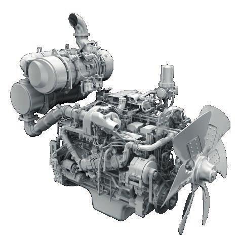 SCR KCCV Komatsu EU Stage V VGT Komatsus EU Stage V-motor er produktiv, driftssikker og effektiv.