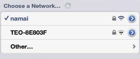 Installér på Wi-Fi netværk 1.