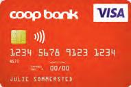 Så hvis man ikke har behov for et lån eller er nødt til at trække på en kredit, kan man i Coop Bank have en gratis bank året rundt.