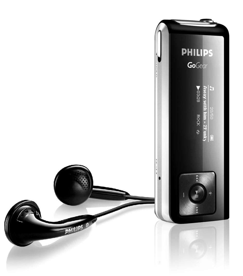 Philips GoGear audioafspiller SA1340 SA1341 SA1350 SA1351 Uden