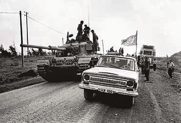 Den 6. oktober 1973 angreb en række arabiske lande Israel. De arabiske olieproducerende lande prøvede at skabe en tredje front ved at proklamere en olieembargo mod vestlige lande. Det mislykkedes.