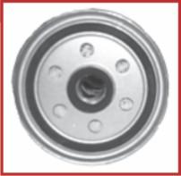 Instller O-ringen og ftpningsdækslet på det nye rændstoffilter med vndudskiller. Stndrd - Aftpningshætte - O-ring 24568 7.