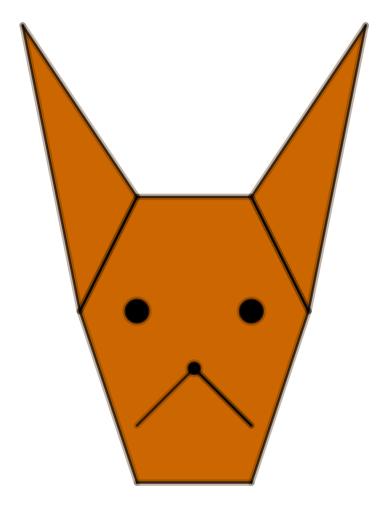 Polygondyr Tegn et lille dyr på koordinatsystemet, det må kun have lige sider og skal helst ikke have mere end 10 hjørner/punkter Skriv koordinaterne