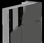 Synlig befæstigelse Trespa panelerne kan monteres med synlige befæstigelse, såsom skruer og/eller popnitter.