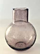D12 glass vase 118447 Brown Bubble S,