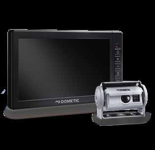 DOMETIC PERFECTVIEW RVS 580X Bakkamerasystem med digital 5" LCD-monitor og farve-shutterkamera Egnet til Monitor Kamera 5" MONITOR M 55LX Digitalt LCD-panel med LED-baggrundsbelysning Til 11 til 30