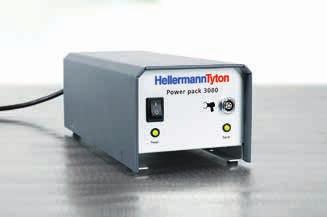 Til produkter med specielle krav til kabelbinding, f.eks. binding i en bestemt position, kan HellermannTytons udviklingsafdeling designe og levere specielle kæber til ATS3080.