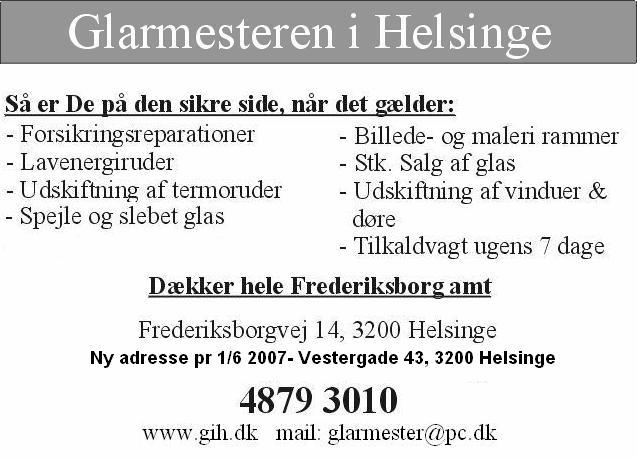 Entreprenør og Vognmand Sigfred Olsen & Søn v/erik Olsen Helsingevej 62, 3300 Frederiksværk Jord-, vej- og