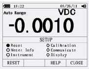 Elma 6800 side 34 Ändring av instrumentets inställningsfunktioner Elma 6800 har ett antal fastställda funktioner såsom datum- och tidsformat, batteritimeout och visat språk.