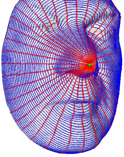 radiale Analyse de forme des courbes