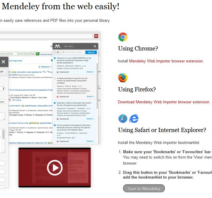 Dette gøres ved at åbne Jeres nyinstallerede Mendeley desktop op. Klik dernæst på Tools i menulinjen og følgende billede åbner op.