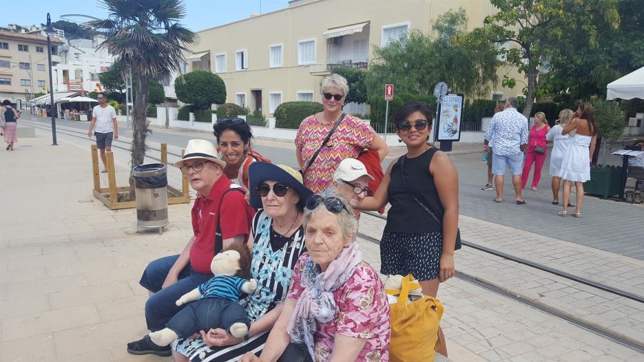 Ferie på Mallorca Lørdag den 7. september drog Eyvind, Gert, Anne-Grethe og Else på ferie i en uge sammen med fire medarbejdere.