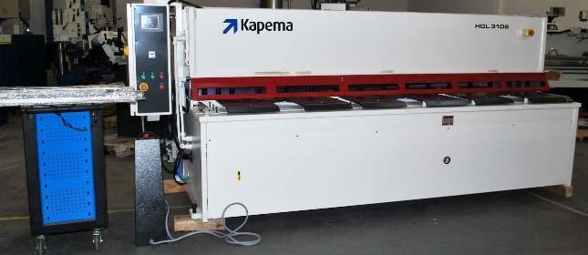 skinne og segmenter / Upper beam prepared for both blade and segments CNC styring touch skærm / CNC control touch screen Ny reduceret pris kr. 398.