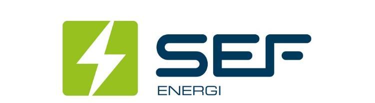 Leveringsbetingelser for el. Leveringsbetingelser for naturgas findes længere nede i dokumentet. SEF Energi A/S leveringsbetingelser for salg af el til private Gældende pr. 1. januar 2019 1.