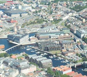 I 1985 blev den viderudviklet til en masterplan for omdannelse af Nedre Elvehavn fra skibsværftsområde til nyt byområde med kulturelle, sociale funktioner, børnehave, småindustri, boliger og kontorer