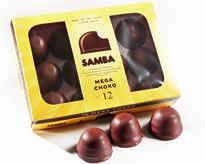 30,65 Samba Mega flødeboller Almindelig eller kokos 12 stk. pr. pakke 540 g Uden CARD: 30,20 kr.