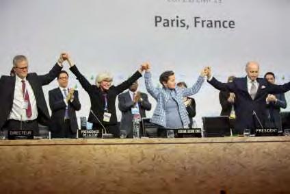 Parisaftalens målsætning Reduktionsmålene i de nuværende nationale handlingsplaner meldt