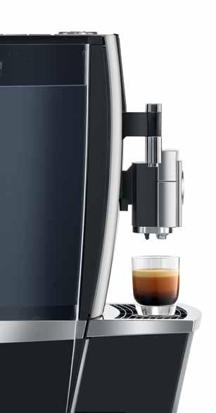 Hvorfor vælge en fuldautomatisk kaffemaskine fra JURA Om JURA 1 Individuel kaffenydelse 2 Tilpasset kundernes 3 og frit valg af kaffe individuelle behov Kaffebønnerne udvikler først deres herlige