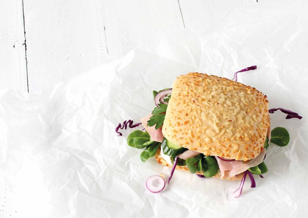 Sandwichbrød 54 x 110 g Varenr: 400500 CHILISTYKKE MED OST Seneste skud på ikke-bagels-stammen er vores Chilistykke med ost.