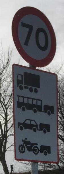 vogntog (også b/e) Al kørsel forbudt