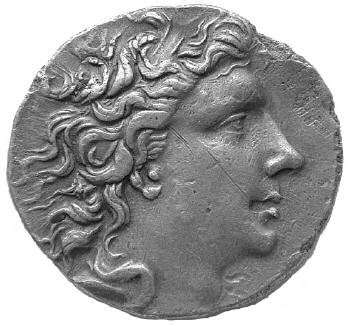 portrætter, og mange af disse mønter var stadig i omløb på Mithradates tid, så man var godt bekendt med Alexanders udseende.