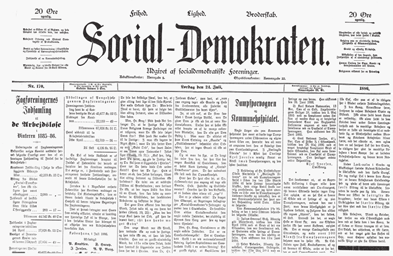 42 Hvad skrev aviserne om de arbejdsløse? I den hårde vinter 1885-86, hvor en meget stor del af Københavns arbejdere var ramt af ledighed, gennemførte fagforeningerne en indsamling til de arbejdsløse.