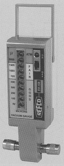 Oliefyldte manometre til Refco manifolde Type Varenummer Sug -1 - +10 Tryk -1 - +30 bar Diameter mm.