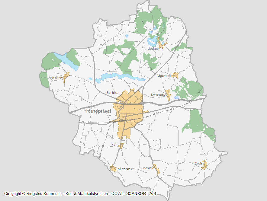 2. Risikoprofil af Ringsted Kommune Ringsted Kommune har ca. 32.903 indbyggere fordelt på Ringsted 29