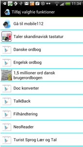 Installer Taler skandinavisk tastatur, åben programmet, klik på øverste knap, gå tilbage og klik på