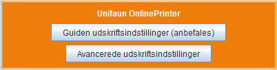 3 1 Ændre printerindstillinger Unifaun OnlinePrinter Gå til Indstillinger >