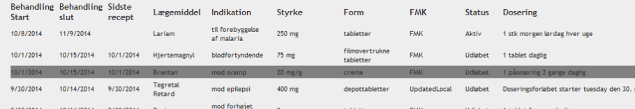 FMK (Fælles medicinkort) - Recepter Med dette modul kan sende elektroniske recepter, og samtidig ajourføre oplysninger på FMK. Det er et krav per 1. januar 2014, at man anvender FMK.