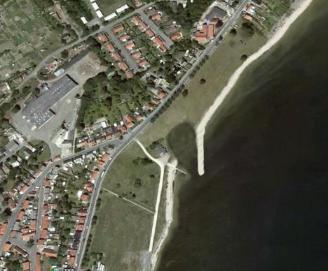 9. Bornholm regionskommune: Nexø by Som det fremgår af nedenstående historiske kort har det grønne område nord for Nexø by ikke altid set ud som det gør i dag.
