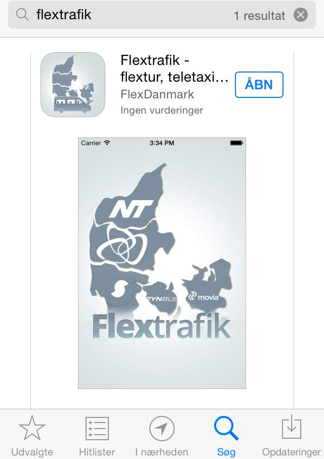 Flextrafik Mobil App kan hentes gratis i App Store eller Google Play. På Sydtrafik.flextrafik.