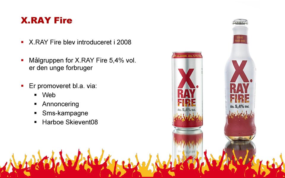 Målgruppen for X.RAY Fire 5,4% vol.