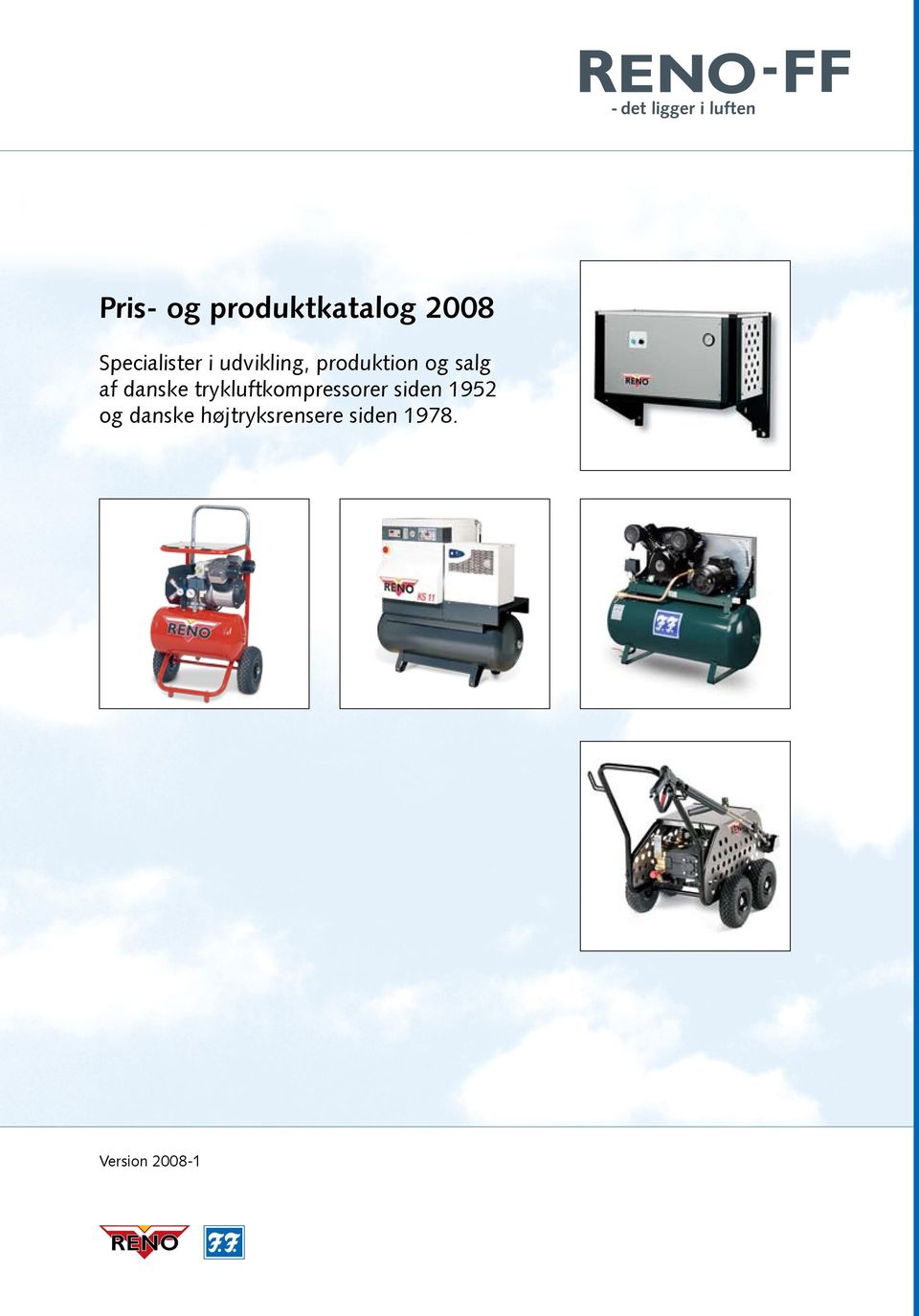 trykluftkompressorer siden 1952 og danske
