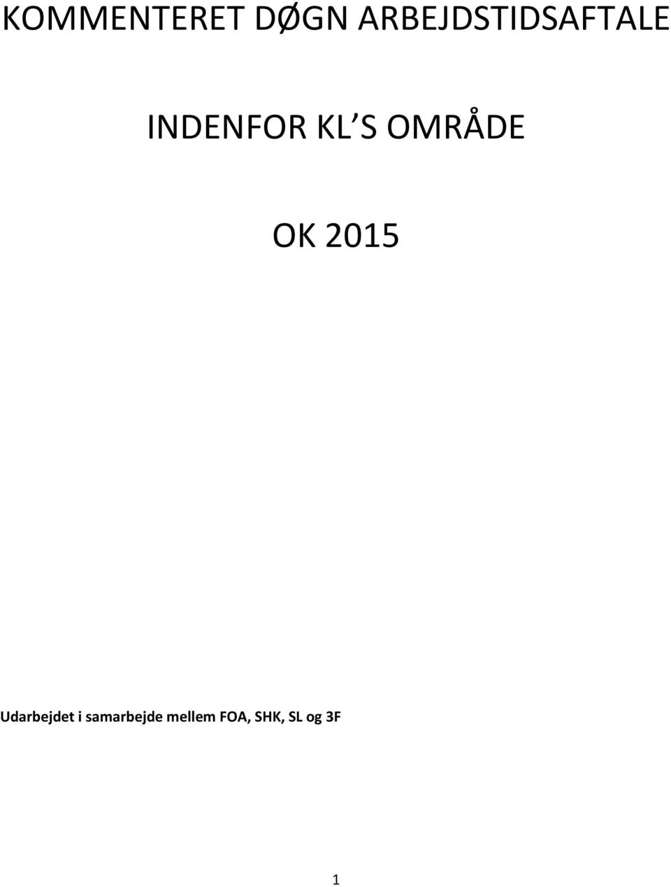 KL S OMRÅDE OK 2015