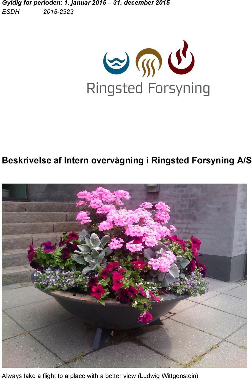 Intern overvågning i Ringsted Forsyning A/S