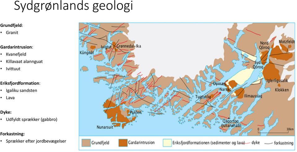 Ivittuut Eriksfjordformation: Igaliku sandsten Lava