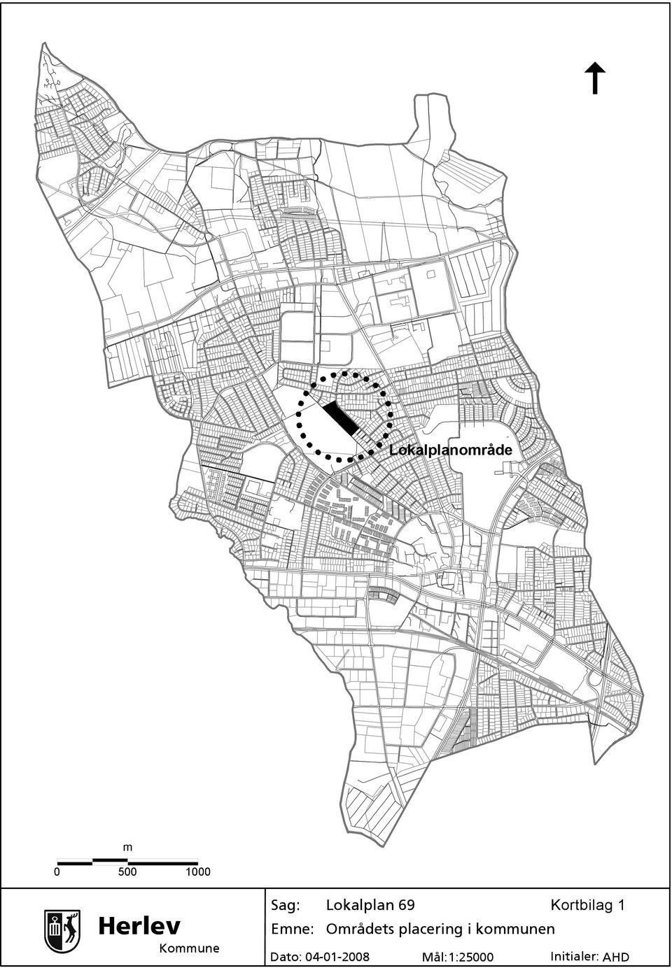 Emne: Områdets placering i kommunen