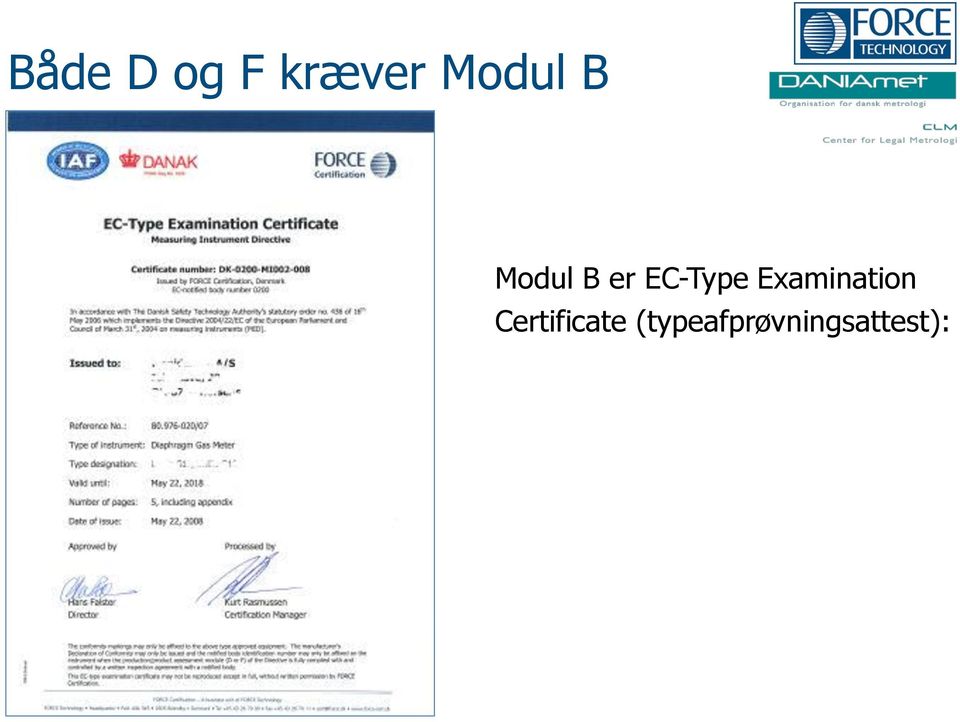 EC-Type Examination