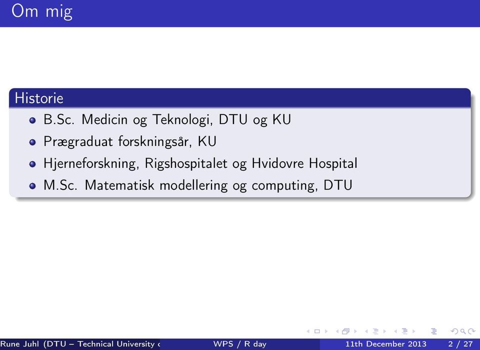 Rigshospitalet og Hvidovre Hospital M.Sc.