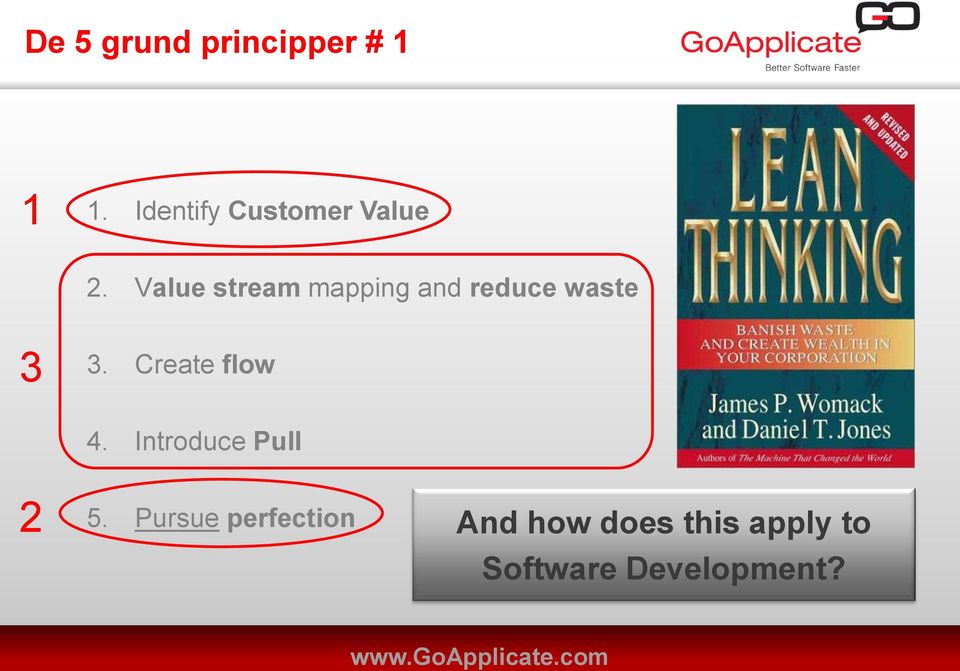 Value stream mapping and reduce waste 3 3.