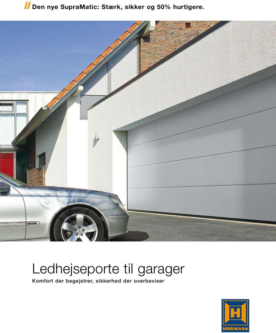 Ledhejseporte til garager