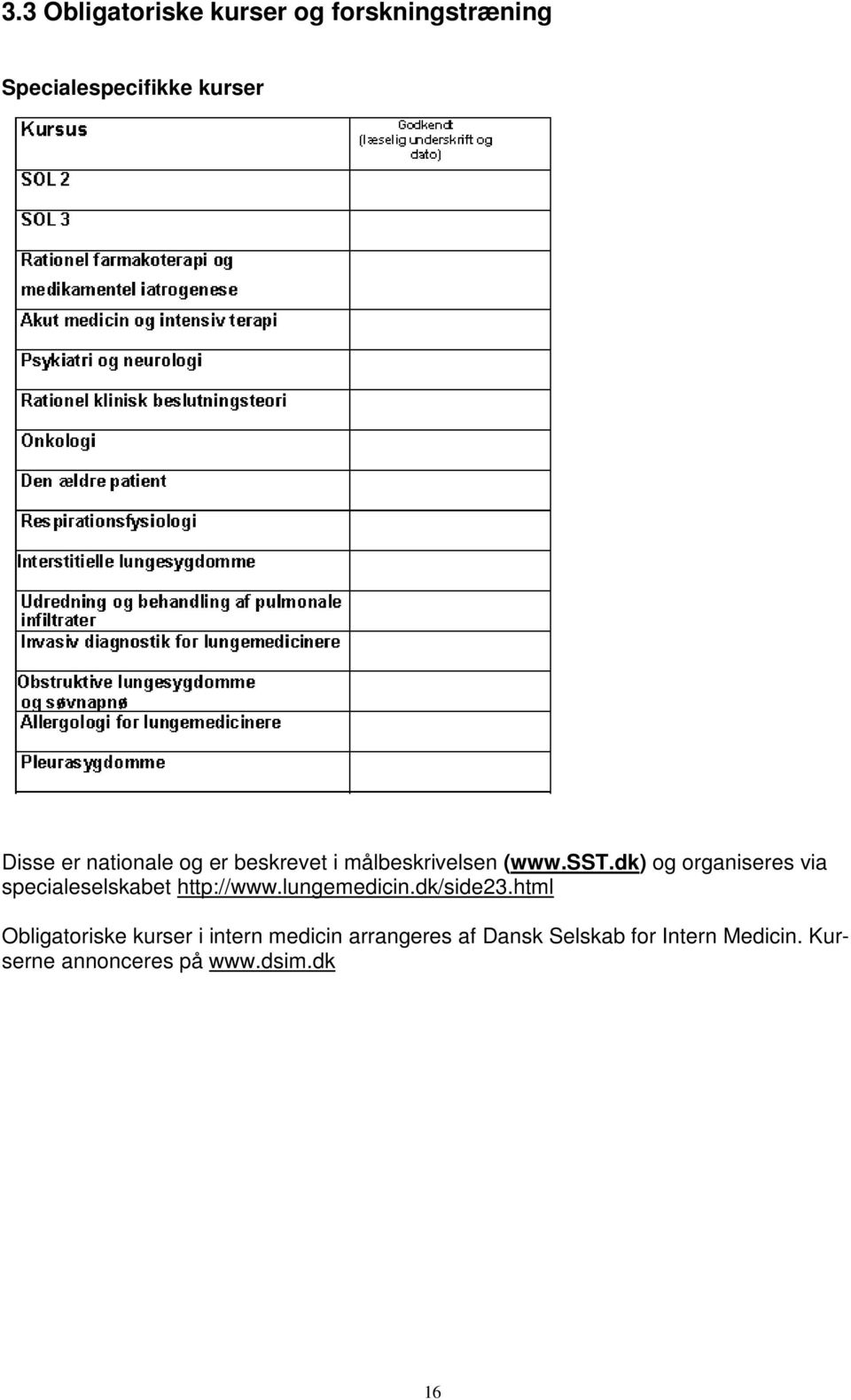dk) og organiseres via specialeselskabet http://www.lungemedicin.dk/side23.