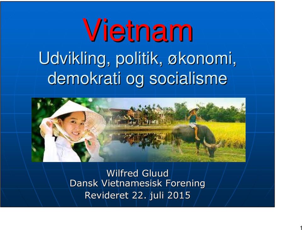 socialisme Wilfred Gluud Dansk