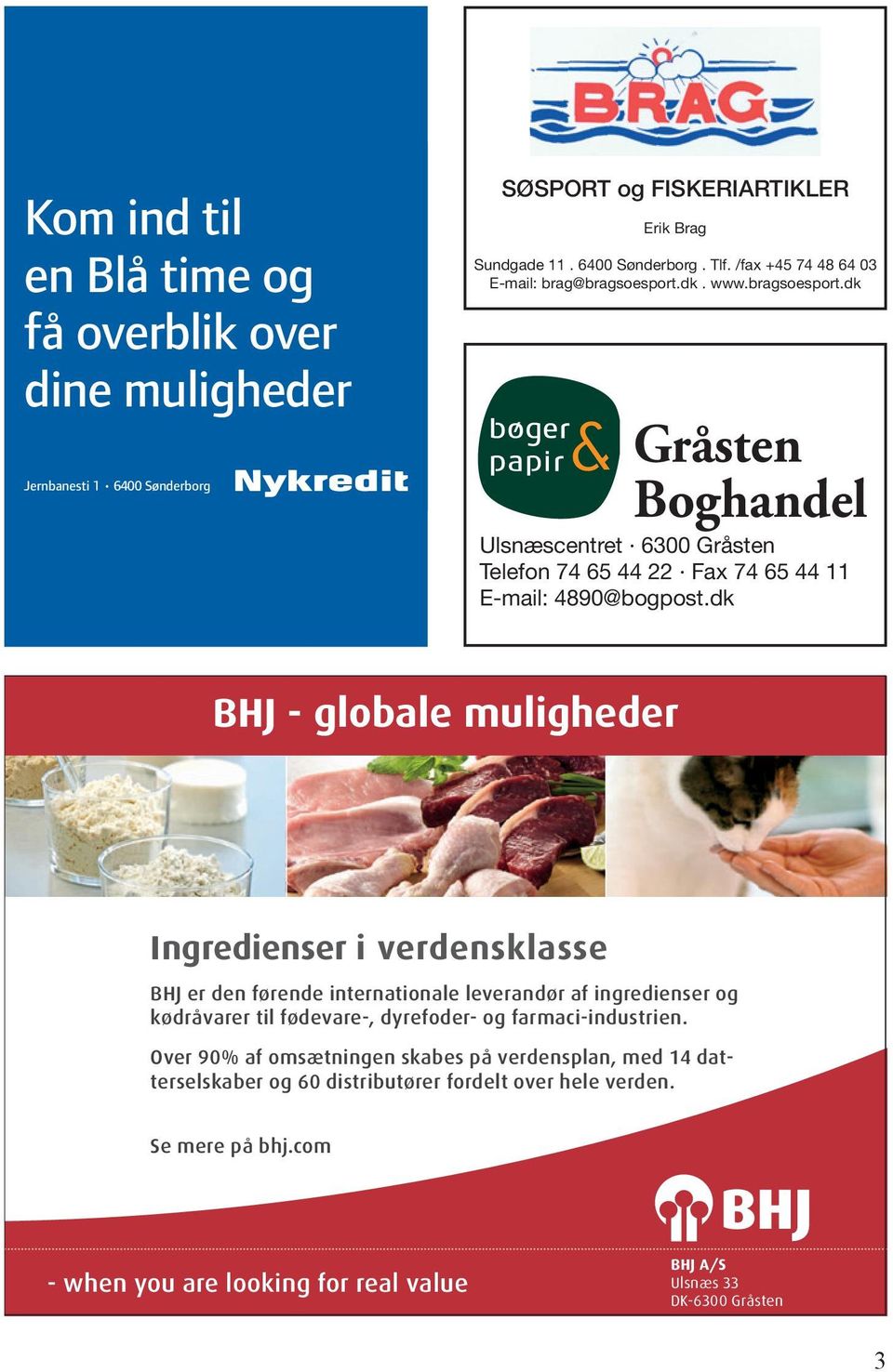 dk BHJ - globale muligheder Ingredienser i verdensklasse BHJ er den førende internationale leverandør af ingredienser og kødråvarer til fødevare-, dyrefoder- og farmaci-industrien.