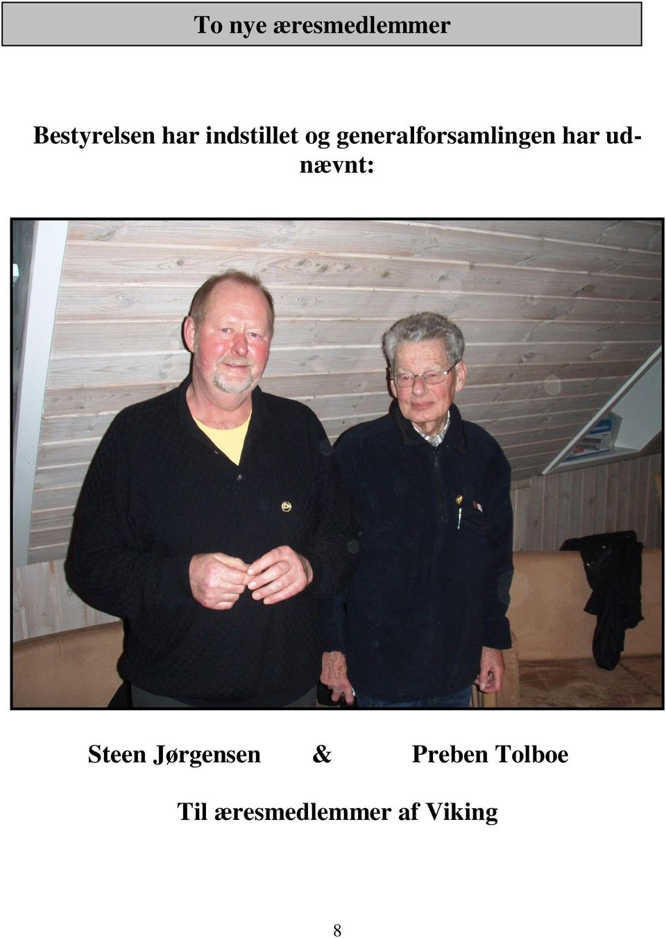har udnævnt: Steen Jørgensen &