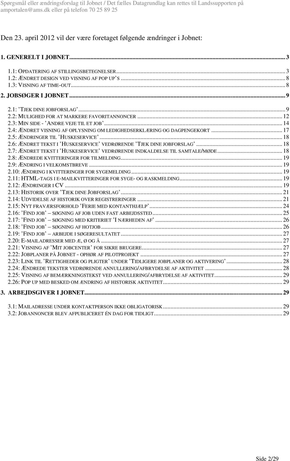 Releasenote til Jobnet l Superbrugere. 23. april PDF Free Download