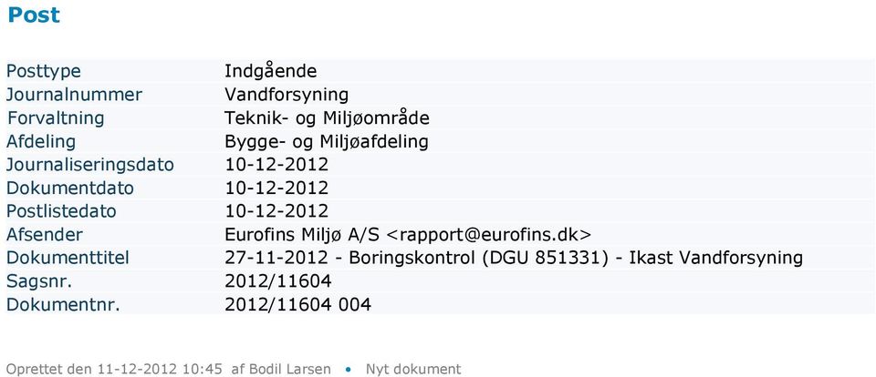 dk> Dokumenttitel 27-11-2012 - Boringskontrol (DGU