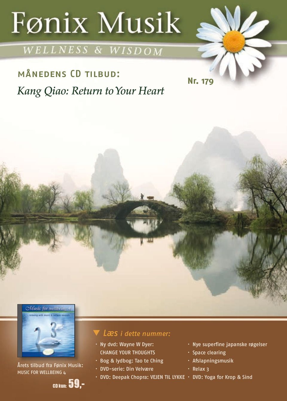 dvd: Wayne W Dyer: CHANGE YOUR THOUGHTS Bog & lydbog: Tao te Ching DVD-serie: Din Velvære